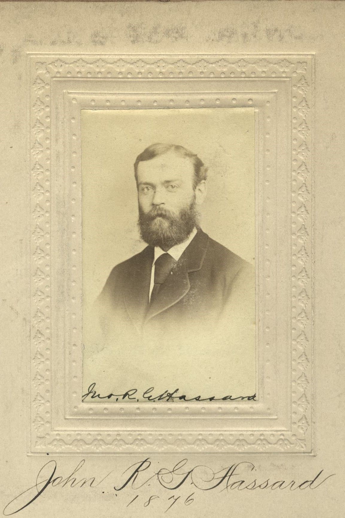 Member portrait of John R. G. Hassard